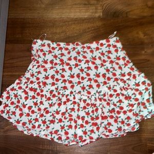 Rose skort